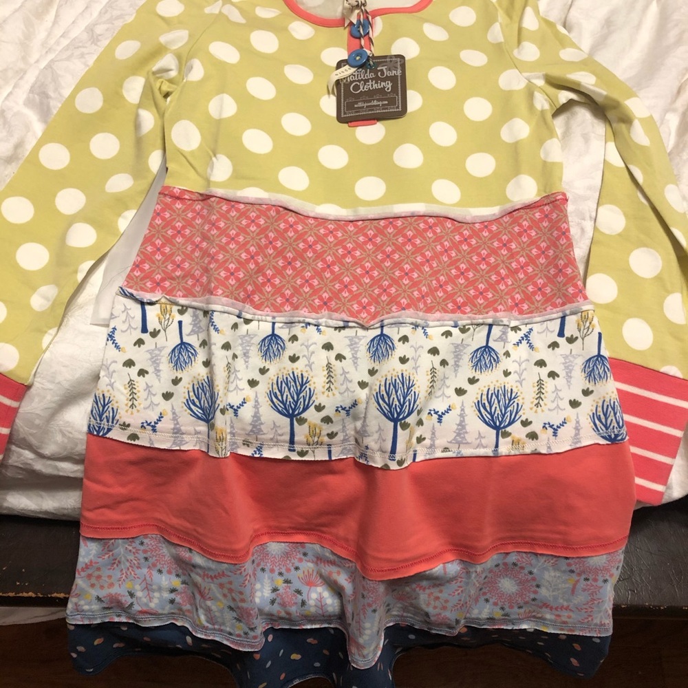 Matilda Jane girls dress. Never been worn.